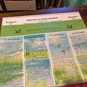 Vintage 1982 Remington Arms calendar